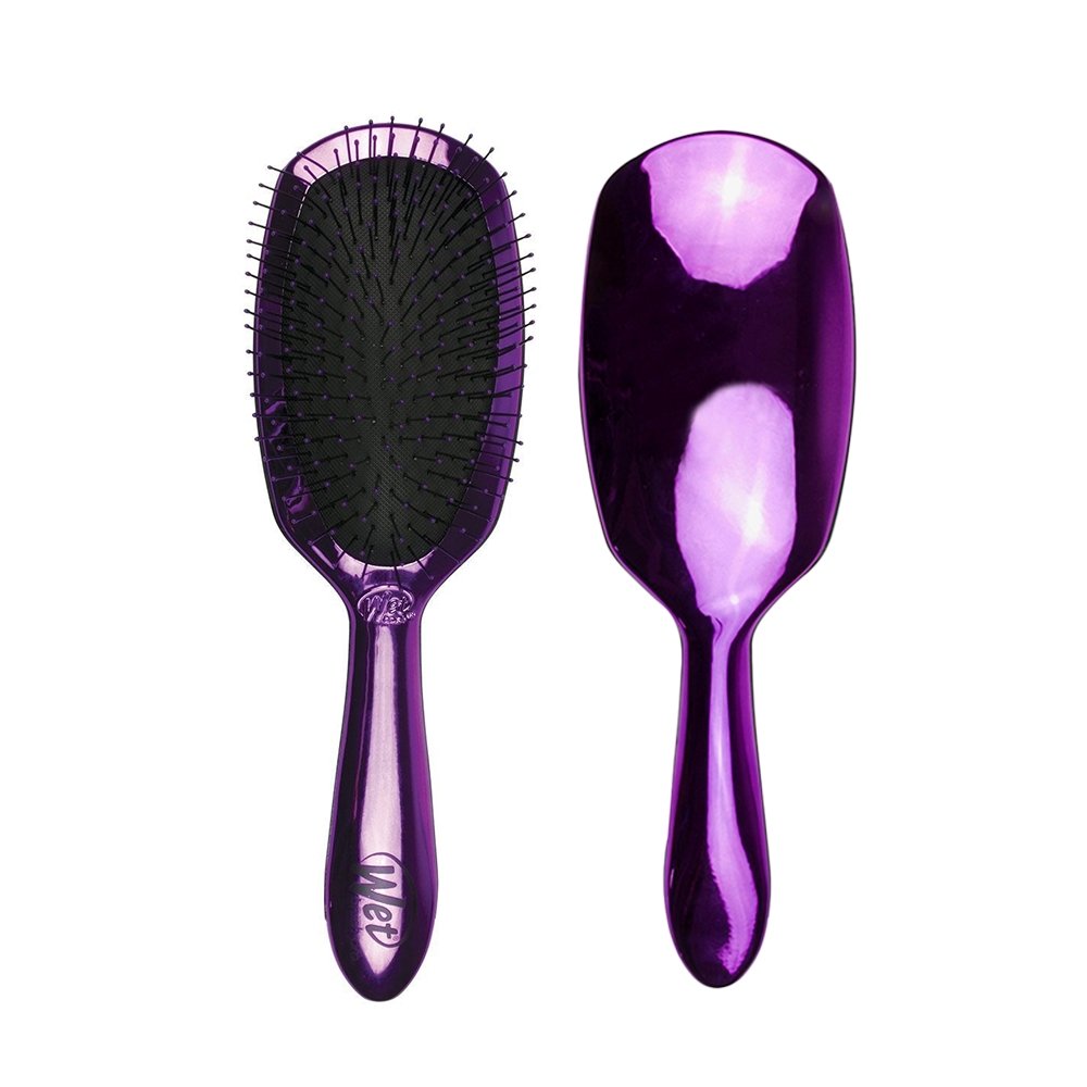 Wetbrush cepillo desenredante epic deluxe detangler super chrome purple todo tipo de cabello - Kosmetica