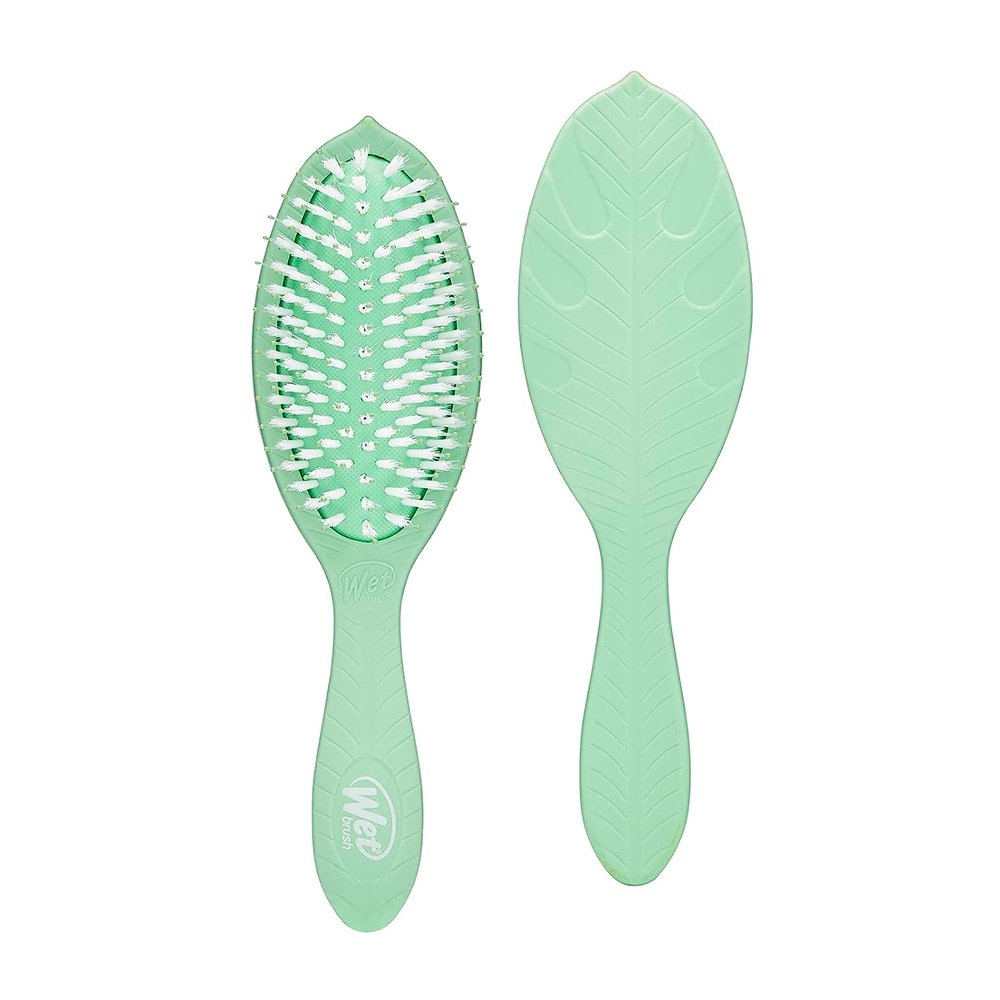 Wetbrush cepillo desenredante go green treatment and shine tea tree oil todo tipo de cabello - Kosmetica