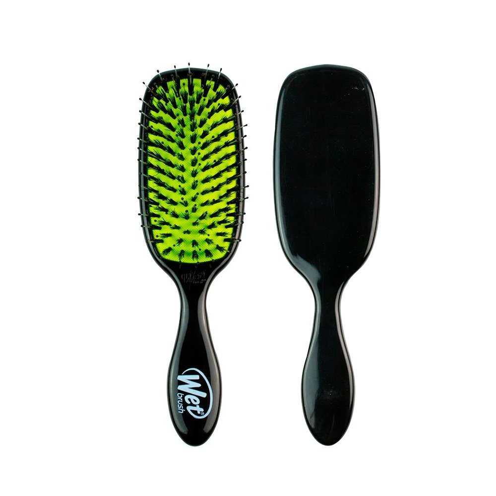 Wetbrush cepillo desenredante shine enhancer black todo tipo de cabello - Kosmetica