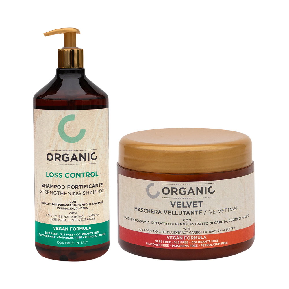 Pack Organic shampoo 1L. + mascarilla 500 ml.