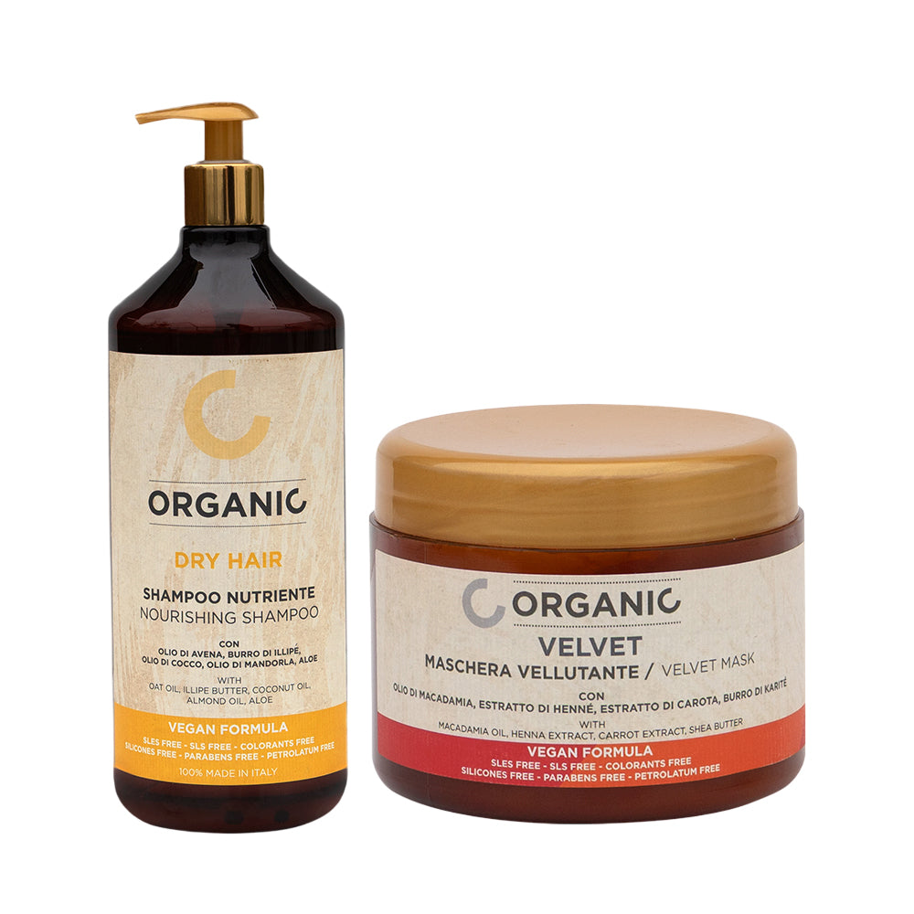 Pack Organic shampoo 1L. + mascarilla 500 ml.