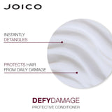 Joico acondicionador defy damage protective 1L cabello medianamente a muy dañado