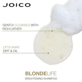 Joico tratamiento blonde life brightening 150ml cabello rubio / decolorado / con mechas