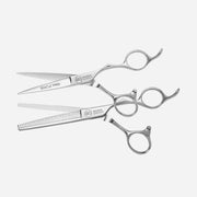 Set de Tijeras Profesionales Olivia Garden SilkCut Pro 5.75" + Entresacadora 6.0"