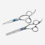 Set de Tijeras Profesionales Olivia Garden Xtreme 5.0" + Entresacadora 6.0" 35 Dientes