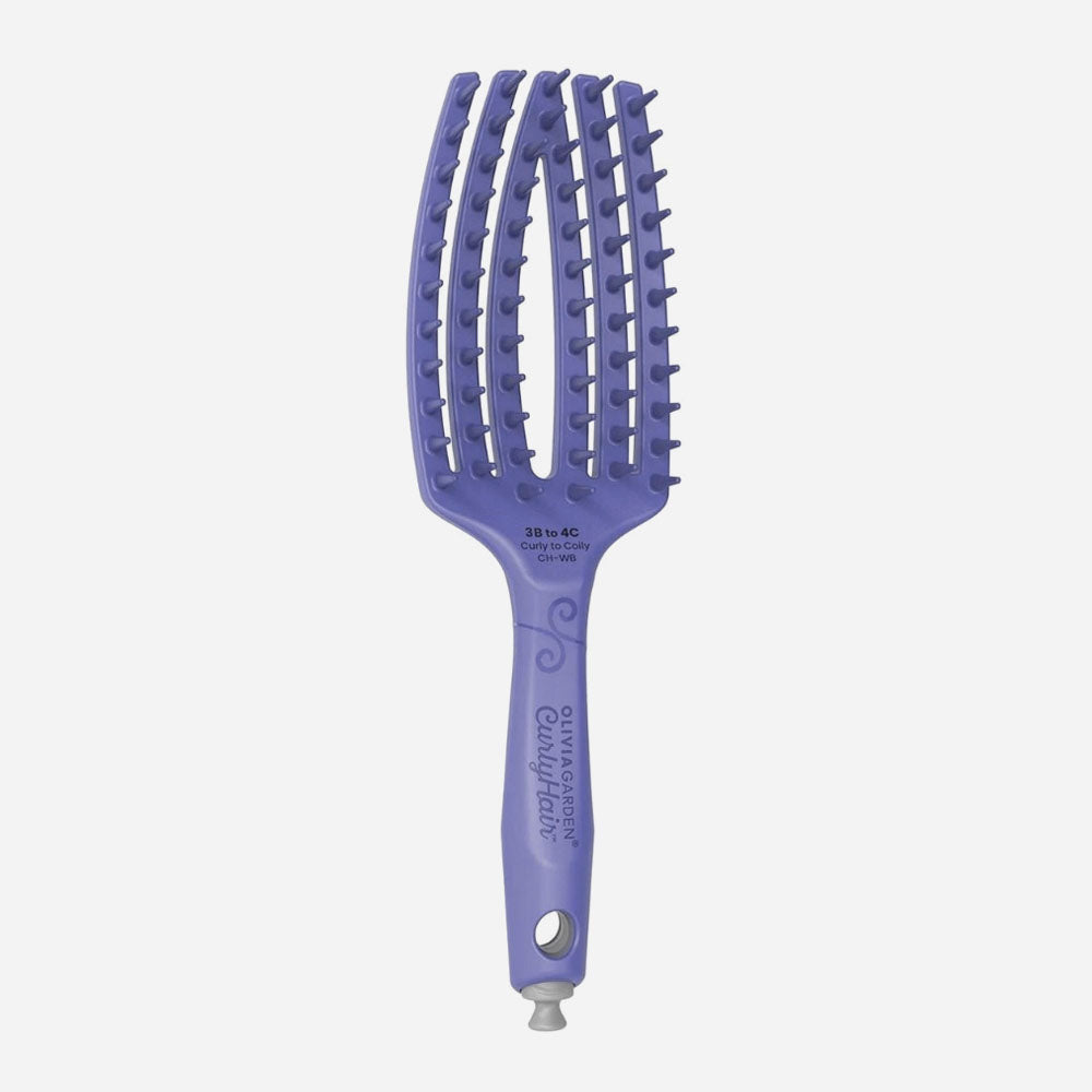 Cepillo Olivia Garden CurlyHair Wide Bristle para Cabello Rizado y Afro