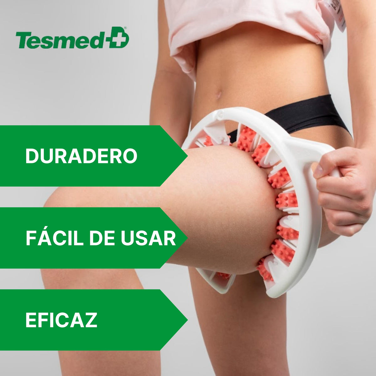 Masajeador Anticelulítico Tesmed Cellulite Rosa Eficacia Clínicamente Probada