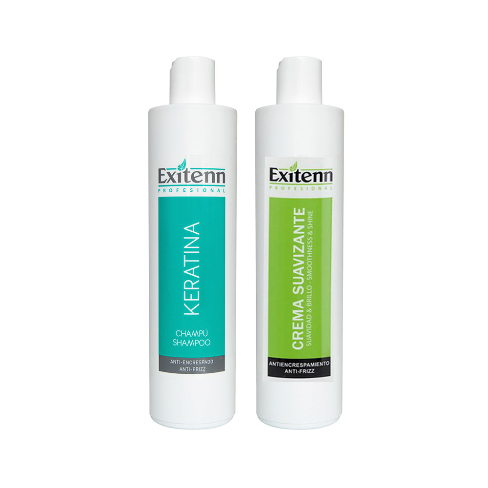 Pack Exitenn shampoo y acondicionador 500 ml.
