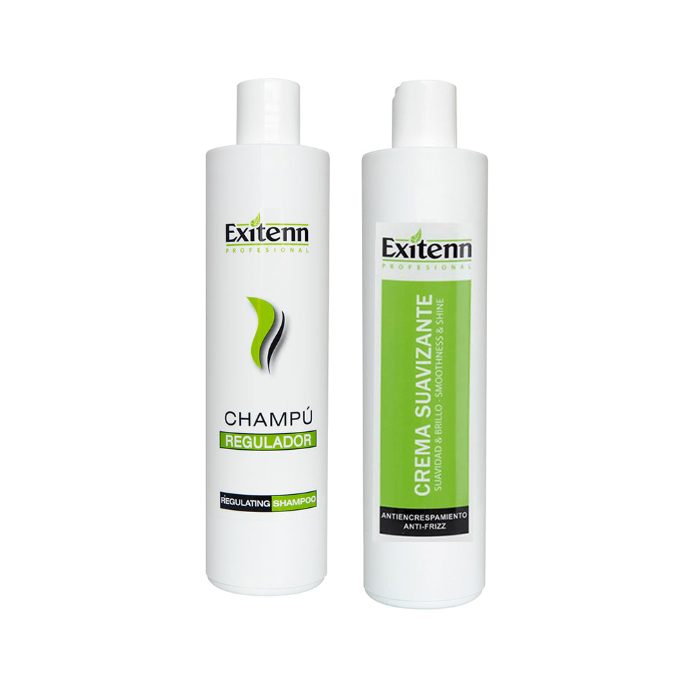 Pack Exitenn shampoo y acondicionador 500 ml.