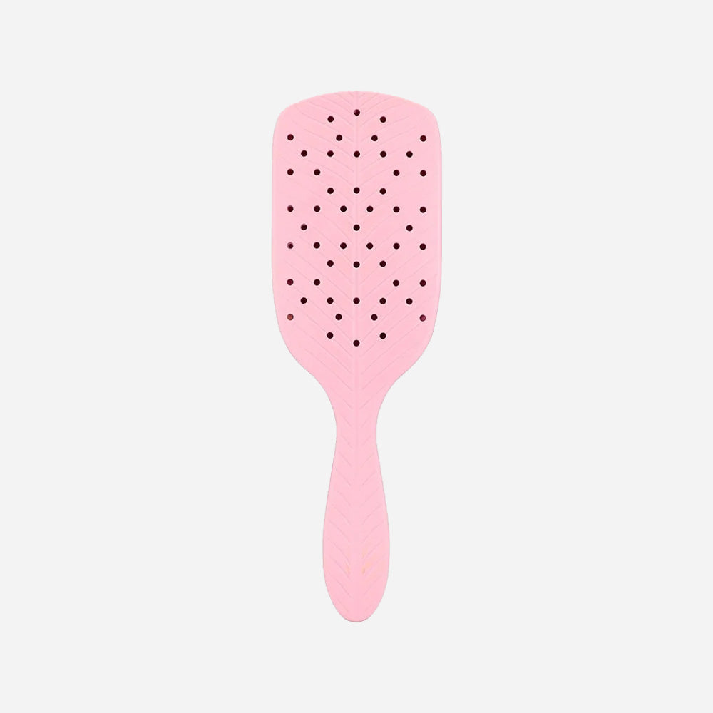 Cepillo Wet Brush desenredante go green paddle detangler pink