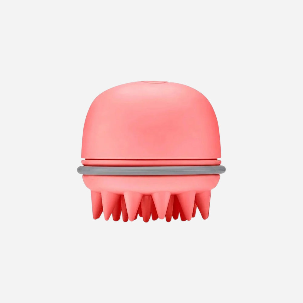 Cepillo Wet Brush exfoliante cuero cabelludo coral