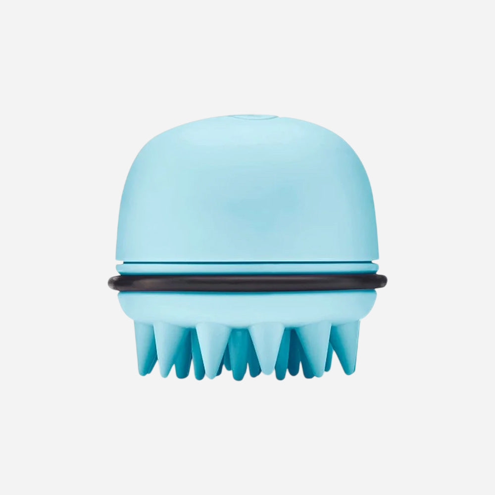 Cepillo Wet Brush exfoliante cuero cabelludo blue