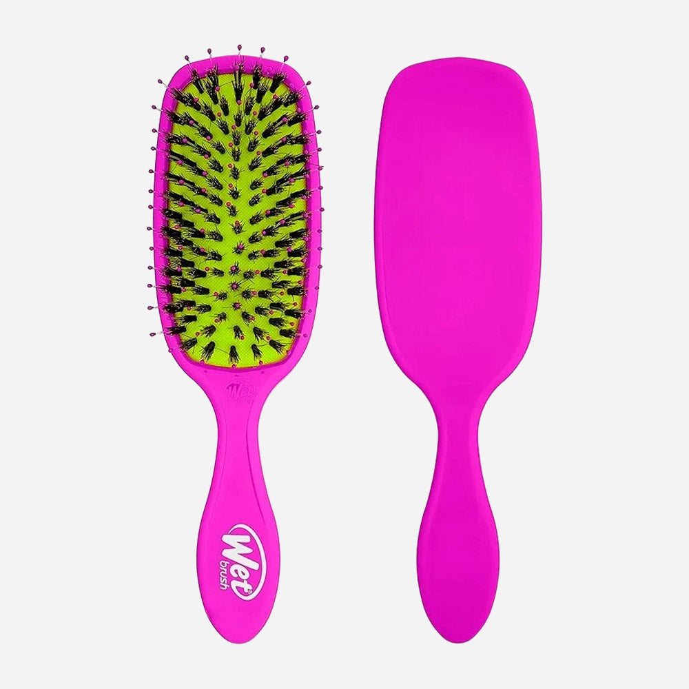 Cepillo Wet Brush desenredante shine enhancer purple