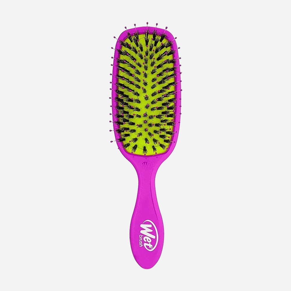 Cepillo Wet Brush desenredante shine enhancer purple
