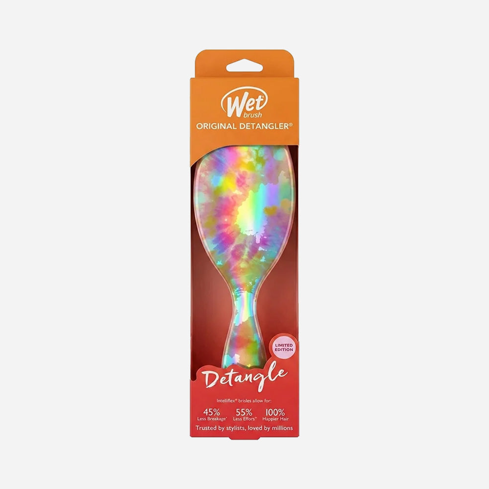Cepillo Wet Brush desenredante original detangler peach