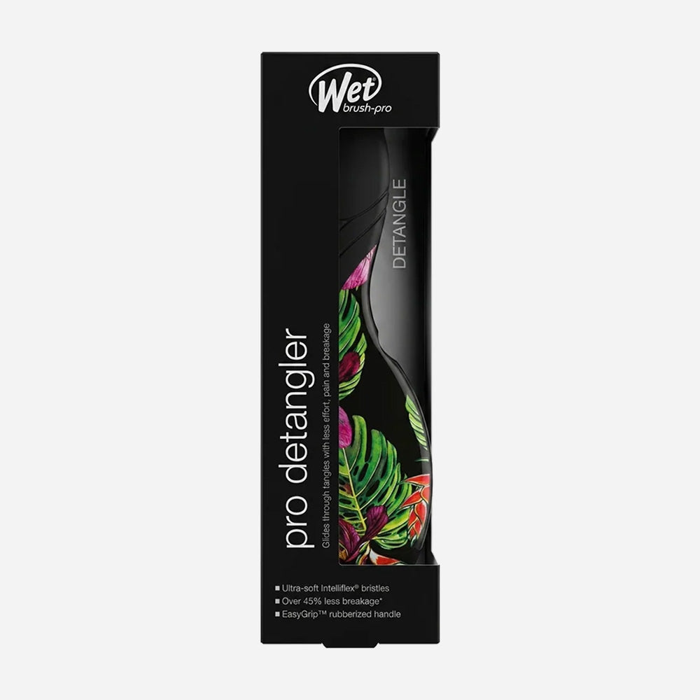 Cepillo Wet Brush desenredante pro neon tropics night
