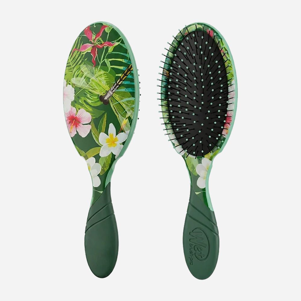Cepillo Wet Brush desenredante pro neon tropics floral
