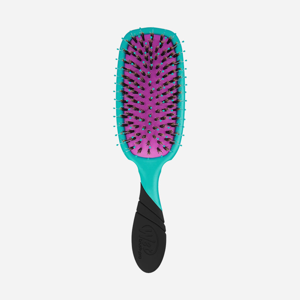 Cepillo Wet Brush desenredante pro shine enhancer teal