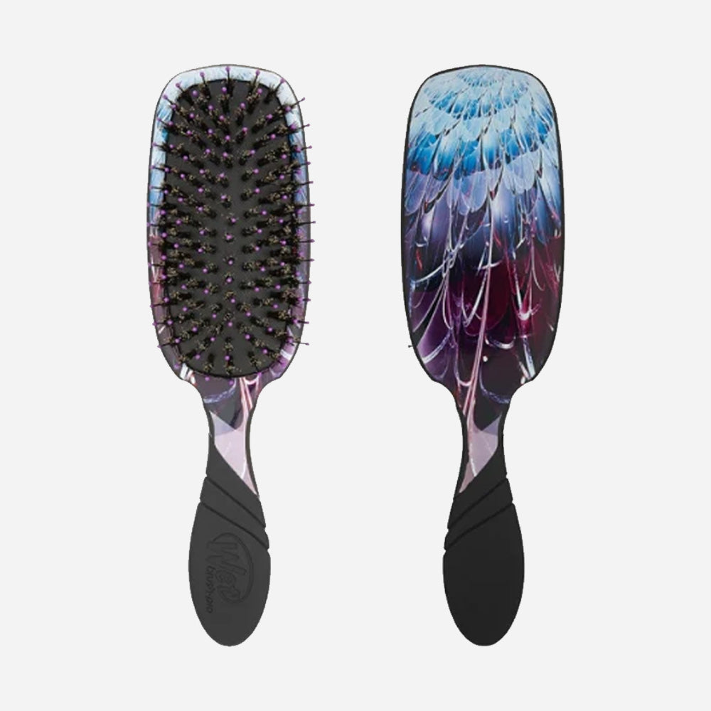 Cepillo Wet Brush desenredante pro shine enhancer vivid feathers