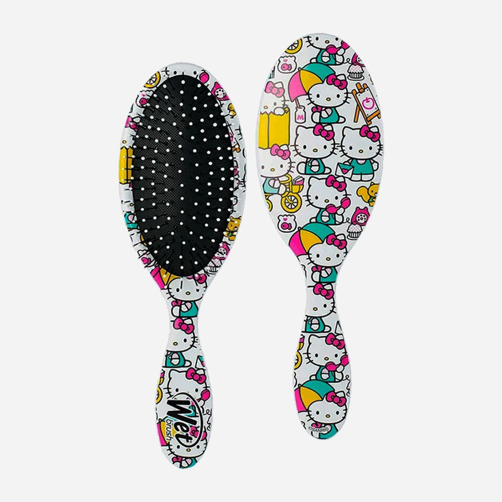 Cepillo Wet Brush desenredante hello kitty umbrella white