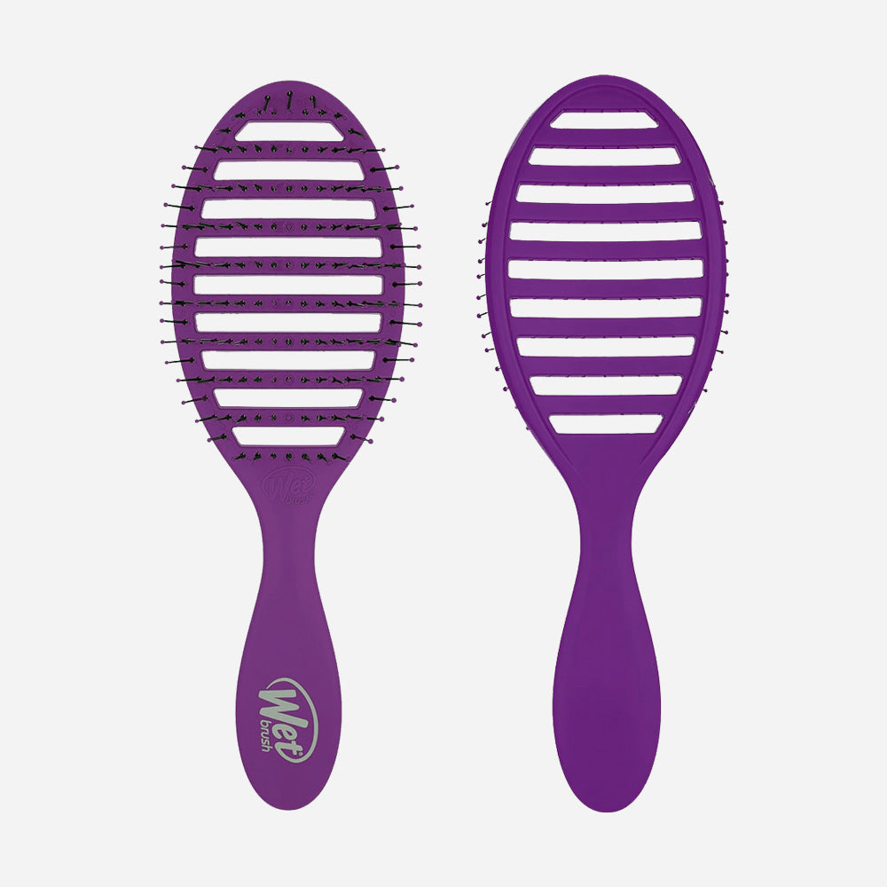Cepillo Wet Brush desenredante speed dry purple