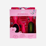 Cepillos Wet Brush desenredante set 3 best in travel trio kit pink