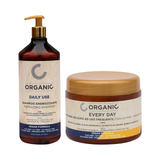 Pack Organic shampoo 1L. + mascarilla 500 ml.