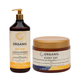 Pack Organic shampoo 1L. + mascarilla 500 ml.