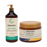 Pack Organic shampoo 1L. + mascarilla 500 ml.
