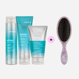 Pack Hidratante JOICO Hydra Splash + Cepillo Wet Brush de Regalo para cabello seco fino a mediano