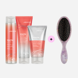 Pack Rejuvenecedor JOICO YouthLock + Cepillo Wet Brush de Regalo repara y rejuvenece el cabello dañado