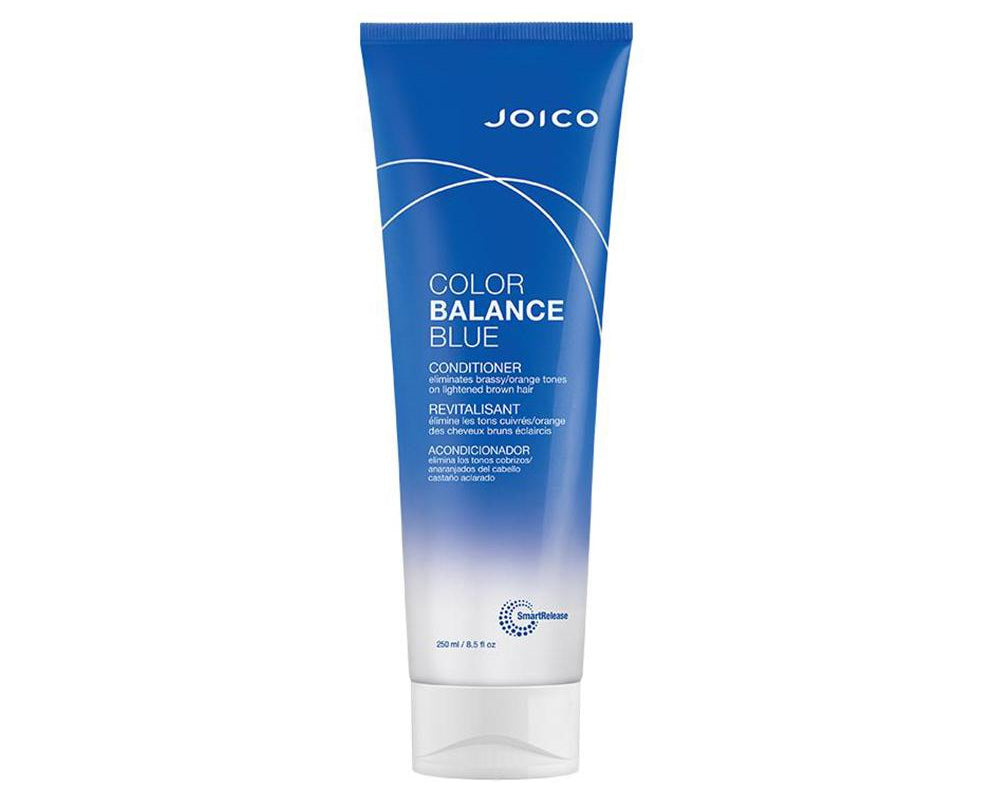 Joico acondicionador color balance blue 250ml cabello castaño con mechas / decolorado - Kosmetica