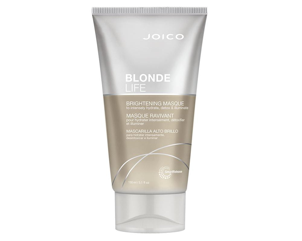 Joico tratamiento blonde life brightening 150ml cabello rubio / decolorado / con mechas - Kosmetica