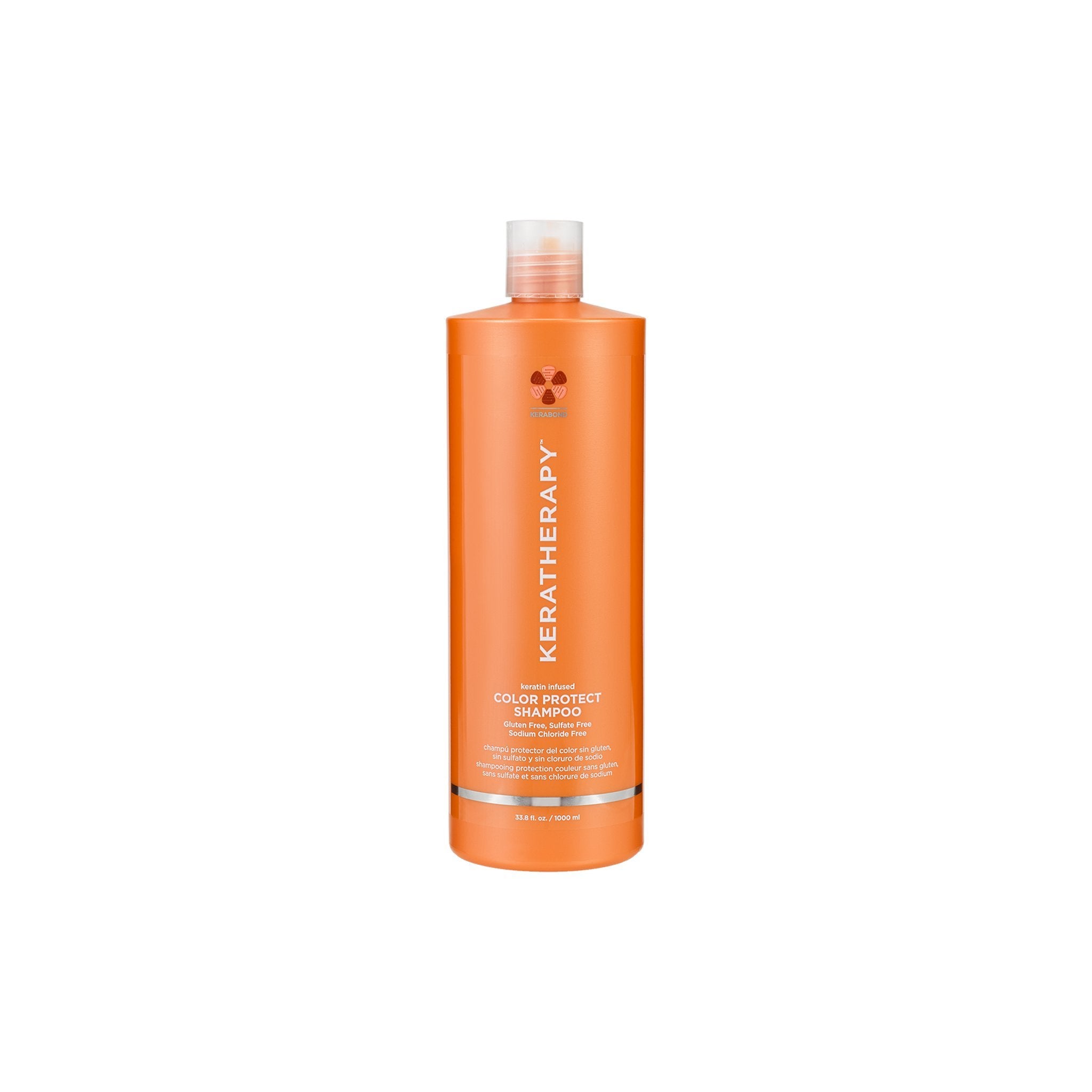 KERATHERAPY COLOR PROTECT SHAMPOO 1L cabello tinturado y/o alisado - Kosmetica