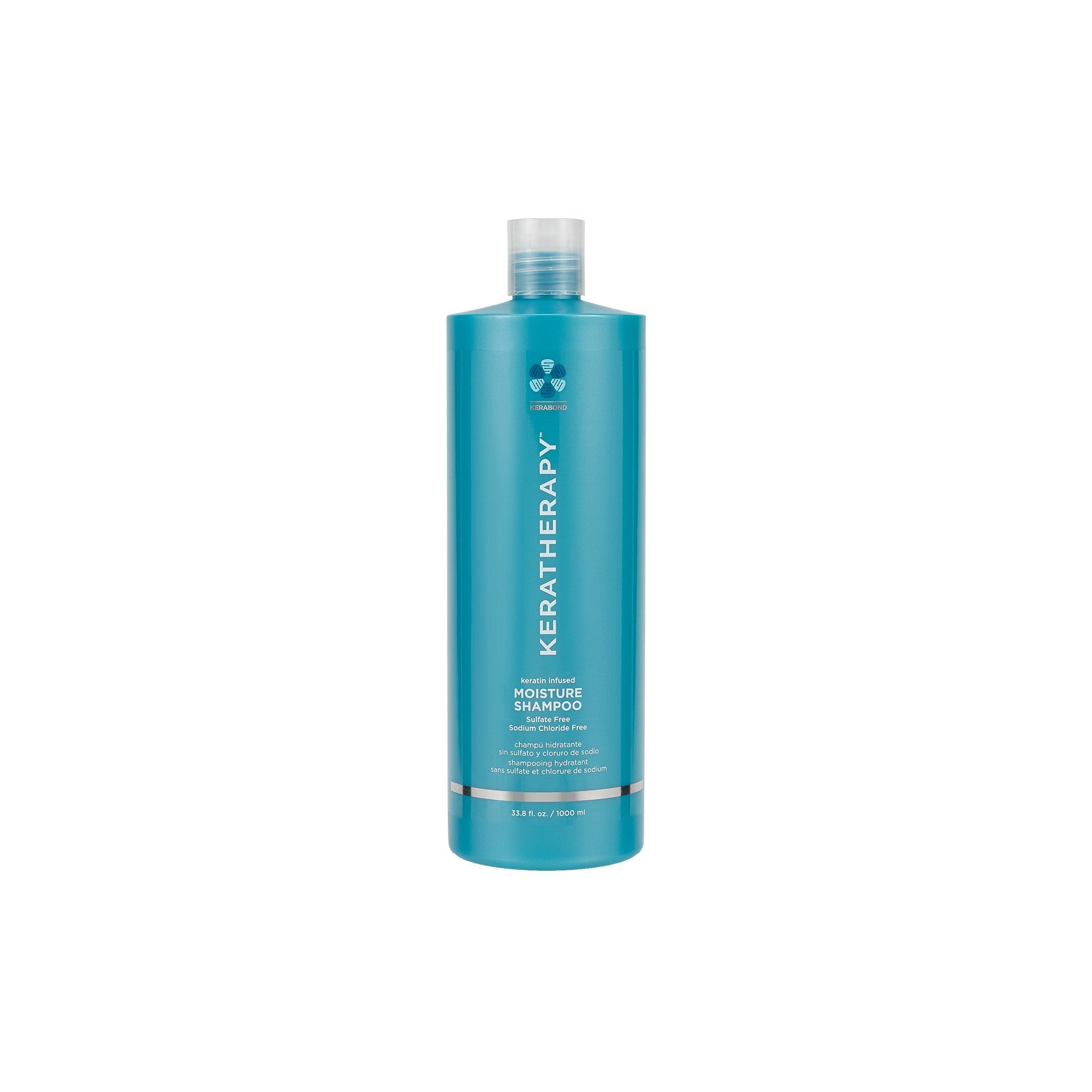 KERATHERAPY KERATIN MOISTURE SHAMPOO 1L - cabello seco y/o alisado - Kosmetica