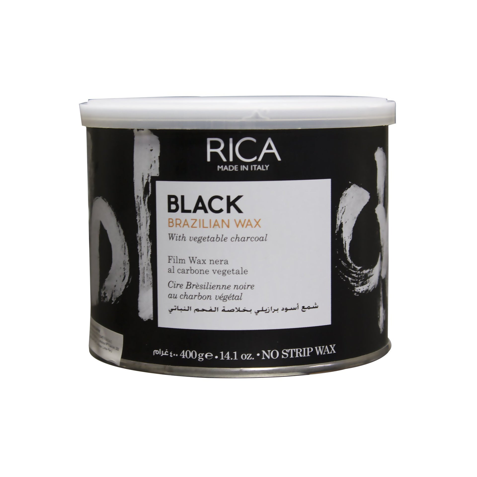 Rica black brazilian wax cera depilatoria 400 ml rostro y zonas intima –  Kosmetica