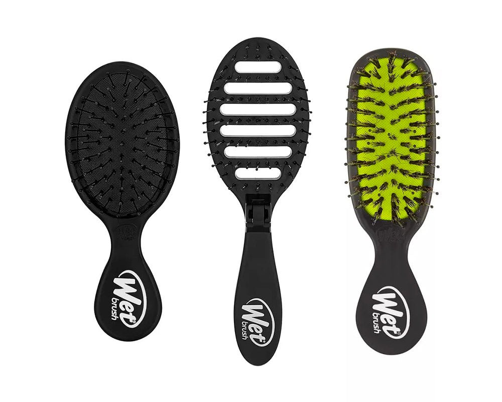Wetbrush best in travel trio kit black cepillo desenredante - Kosmetica